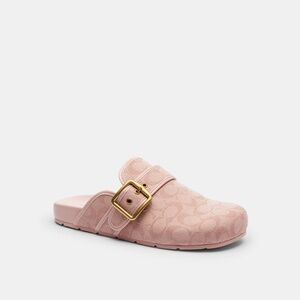 Archival Buckle Clog In Signature Jacquard Canvas